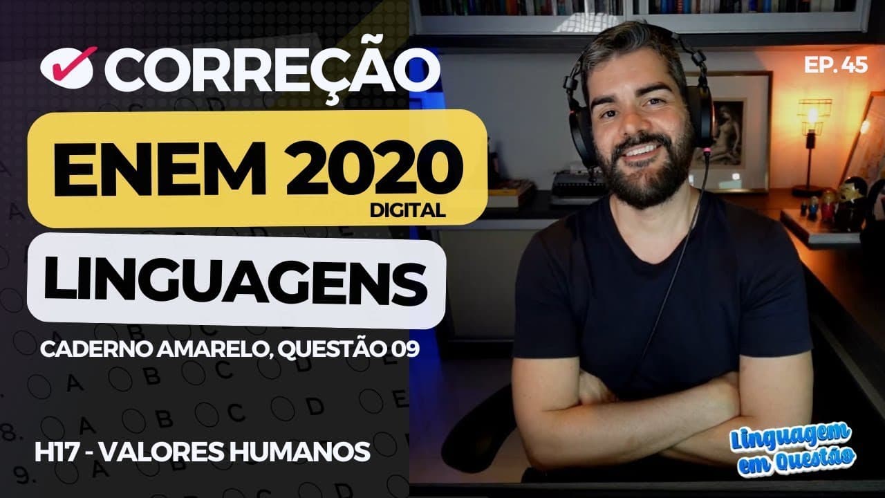 Thumbnail: ENEM 2020 digital: "Senhora", de José de Alencar (H17 | Valores humanos | Caderno amarelo, 09) #45