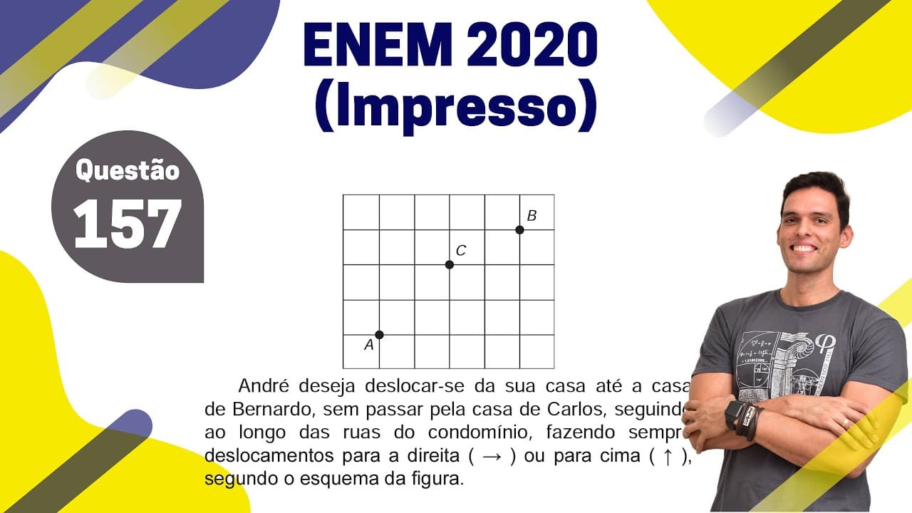 Thumbnail: [22/45] ENEM 2020 Impresso - Questão 157
