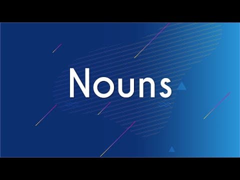 Thumbnail da aula: Nouns - Brasil Escola