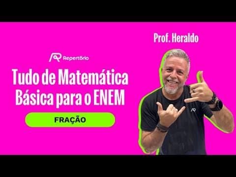 Thumbnail da aula: Fração (corte da live de Matemática 13/01/2025)