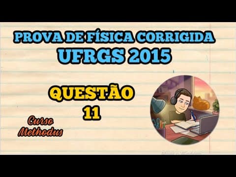 Thumbnail da aula: 11 de 2015 da prova de física da UFRGS - Duas barras metálicas X e Y de mesmo comprimento (L)