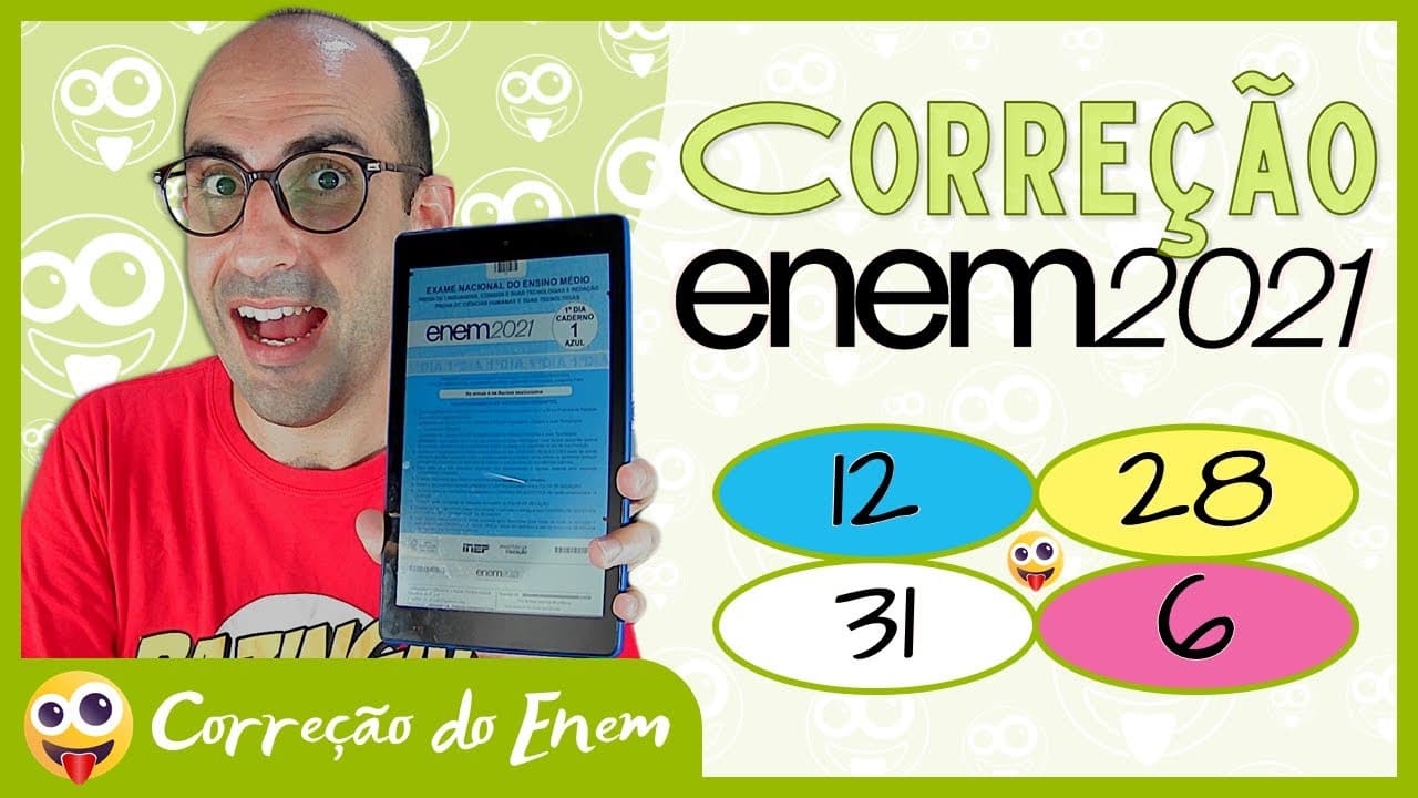 Thumbnail: [CORREÇÃO DO ENEM] Questão 12 - Enem 2021 - Prova azul ▷ Esse pet é descartável. Esse não.