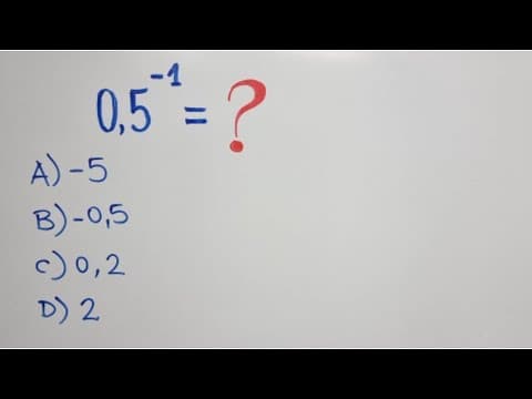 Thumbnail da aula: 🔥 HELP MATEMÁTICA BÁSICA -  Parece difícil mas é fácil! #potenciação  #387