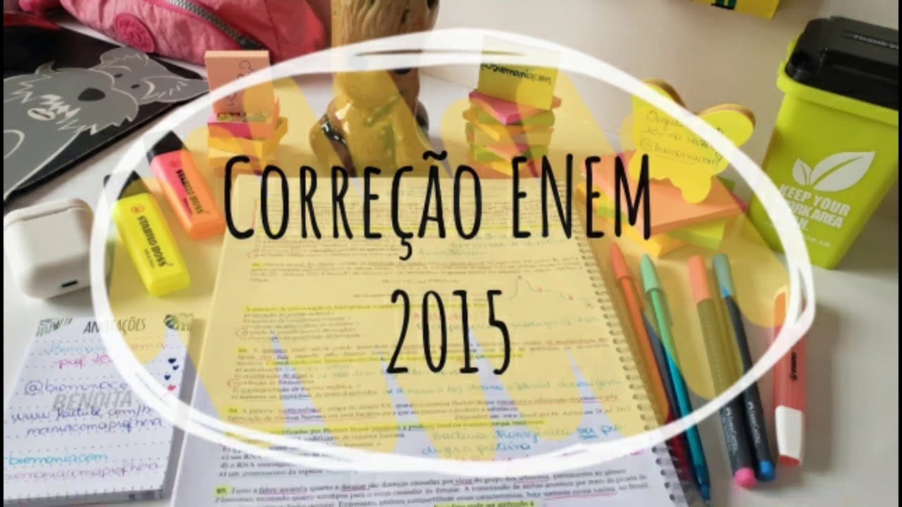 Thumbnail: Correção ENEM 2015 - Biologia