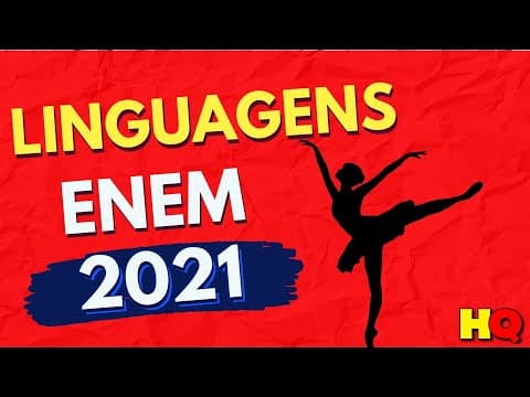 Thumbnail da aula: ENEM 2021 - Que tal transformar a internet em palco para a dança