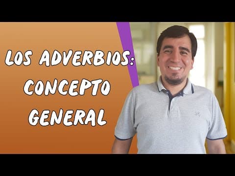 Thumbnail da aula: Los Adverbios: Concepto General - Brasil Escola