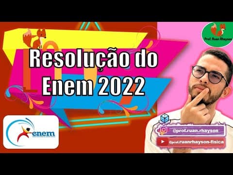 Thumbnail da aula: [ENEM 2022] - A fim de classificar as melhores rotas [•••] - Prof. Ruan Rhayson