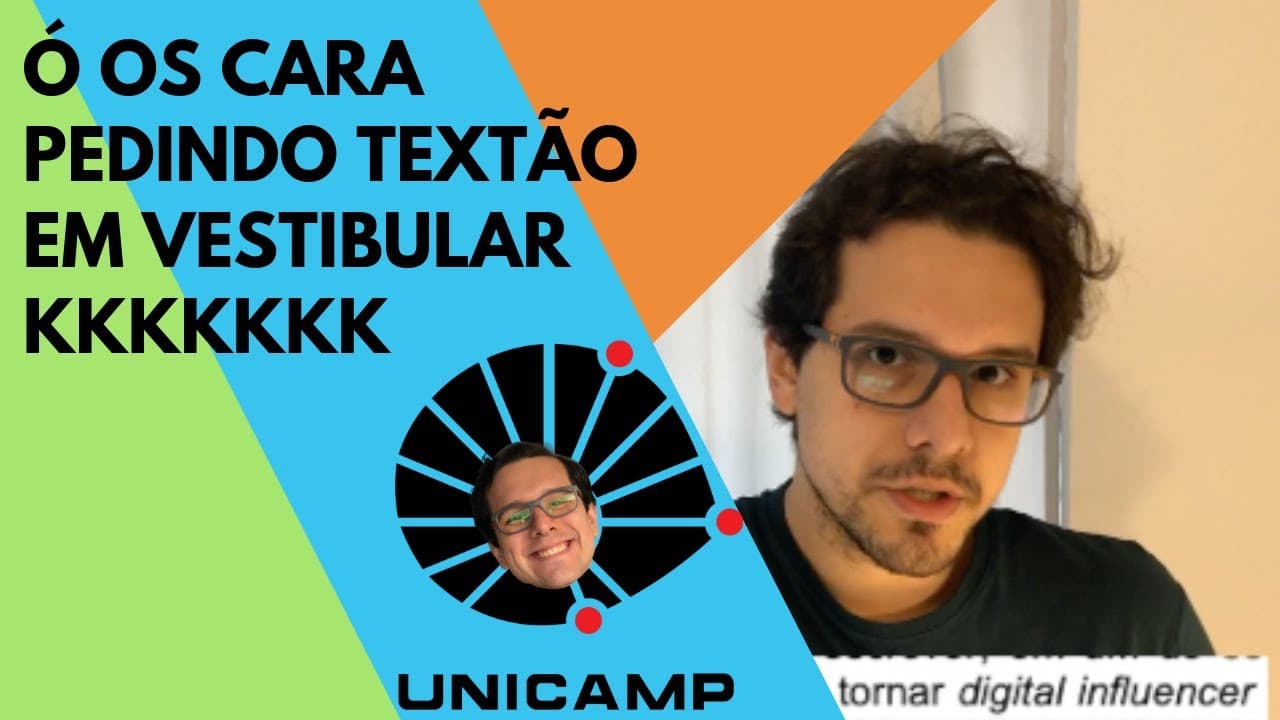 Thumbnail: UNICAMP 2022 - Análise das propostas e temas | Redaçandro