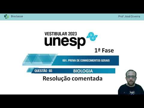 Thumbnail da aula: Questão 65 Biologia UNESP 2023