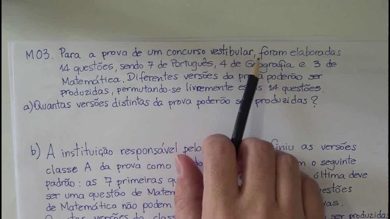 Thumbnail: Fuvest 2011 2a fase Matematica M03