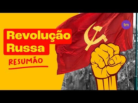 Thumbnail da aula: Conheça a REVOLUÇÃO RUSSA | Resumão