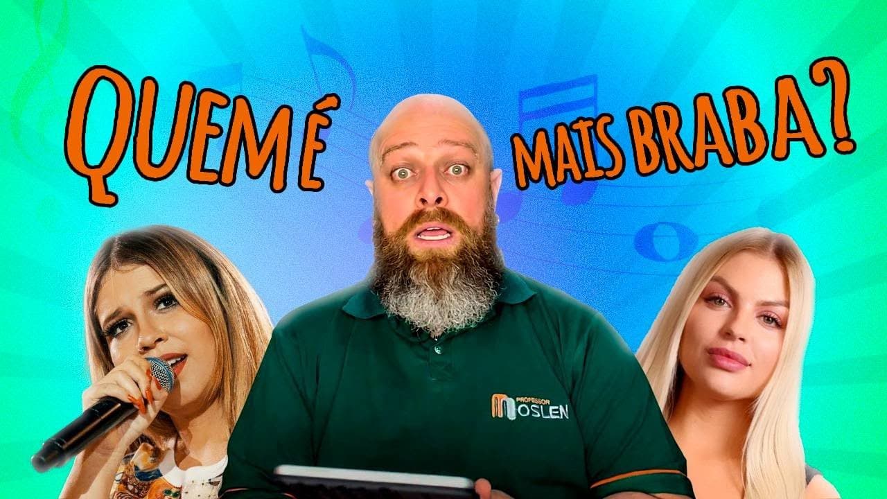 Thumbnail: Aprendendo português com: Prof. Noslen, Luísa Sonza e Marília Mendonça!!