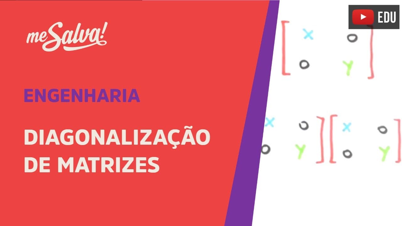 Thumbnail: Me Salva! Álgebra Linear - ALGMT17 - Diagonalização de Matrizes