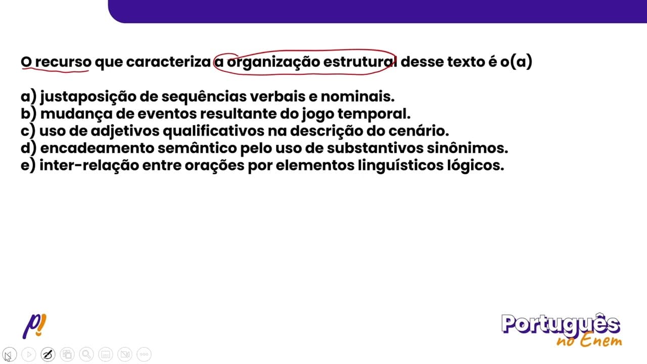 Thumbnail: ENEM 2022 - ESTUDOS DO TEXTO | Morte lenta ao luso infame que inventou a calçada portuguesa...