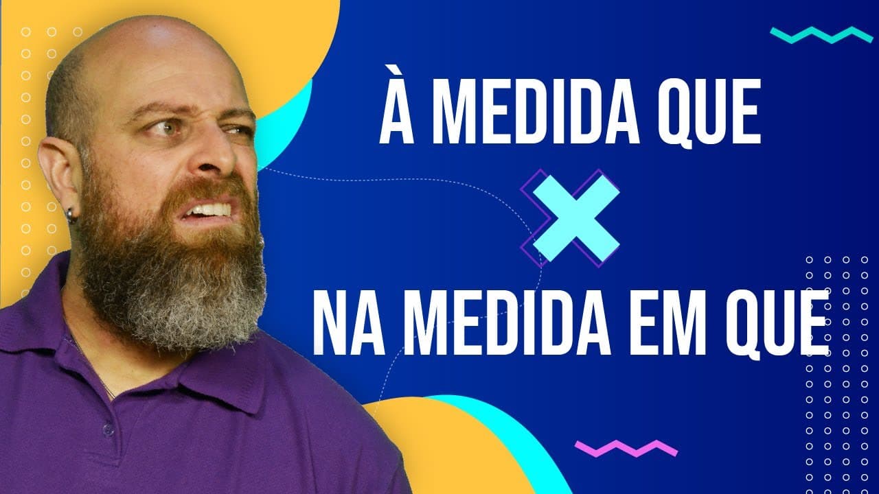 Thumbnail: À medida que X Na medida em que [Prof. Noslen]