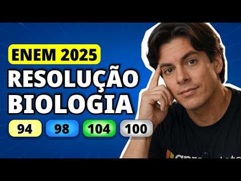 Thumbnail da aula: ENEM 2025 BIOLOGIA – Questão 94 | O bioma Cerrado é caracterizado por apresentar ampla e natural