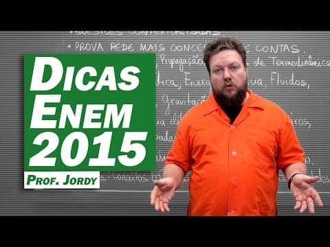Thumbnail da aula: Dicas Enem 2015 - Física