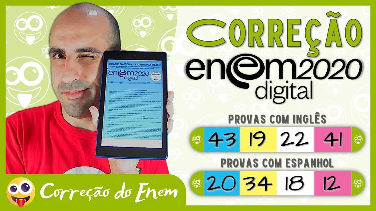 Thumbnail: [CORREÇÃO DO ENEM] Questão 43 - Enem 2020 digital - Prova azul (Inglês) ▷ Robôs no debate político