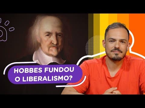 Thumbnail da aula: Thomas Hobbes é um dos fundadores do liberalismo? | Professor Daniel responde