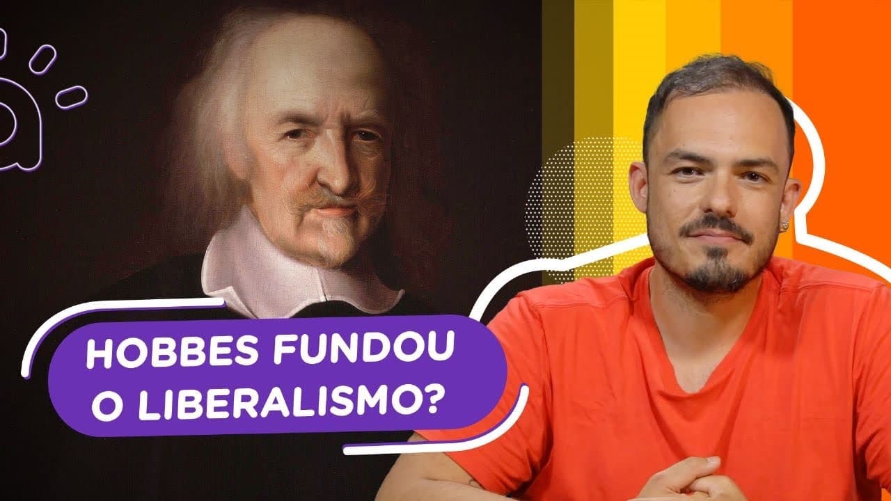 Thumbnail: Thomas Hobbes é um dos fundadores do liberalismo? | Professor Daniel responde