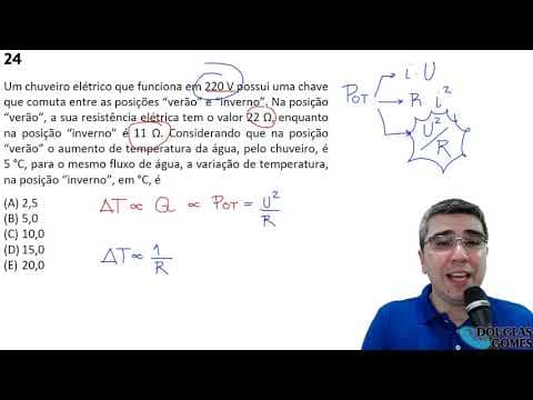 Thumbnail da aula: Correção Fuvest 2019 Física Prova V Q24