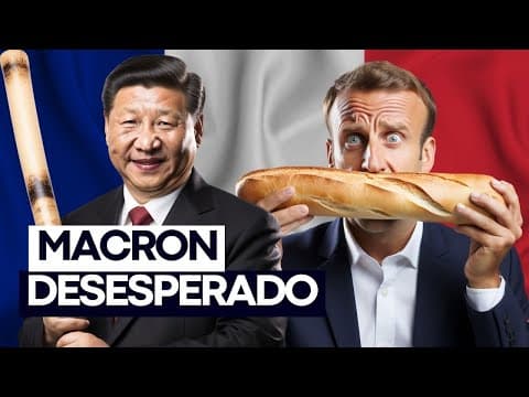 Thumbnail da aula: Macron quer BRICS e AMAZÔNIA para a França | Geopolítica |