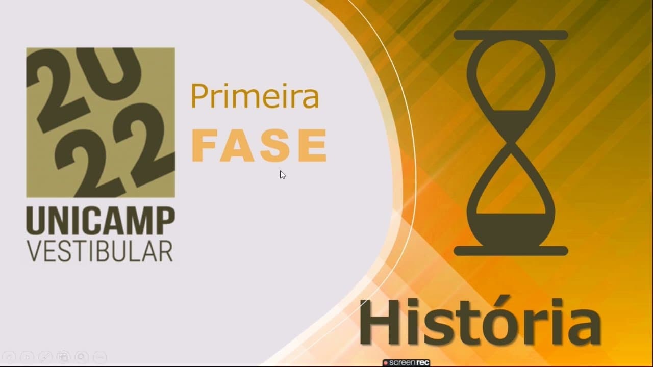 Thumbnail: Questão 49| Unicamp 2022 (primeira fase) | História