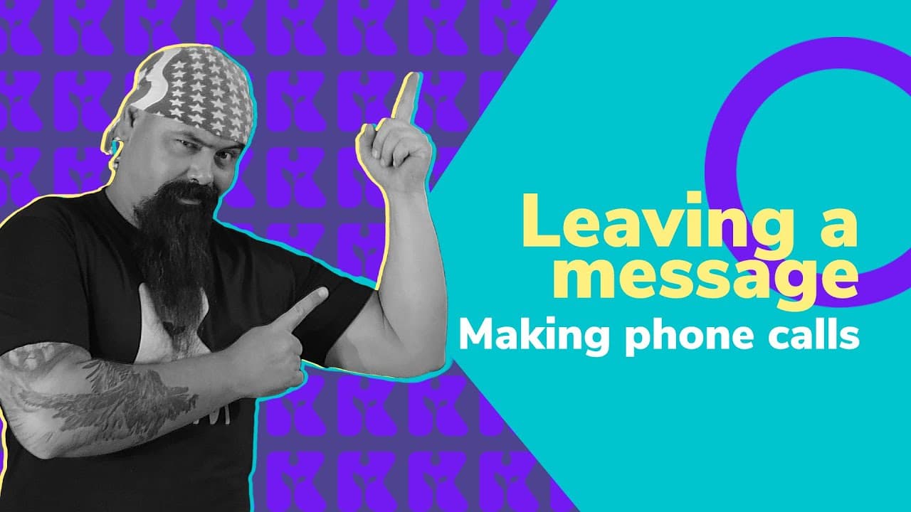 Thumbnail: Leaving a message | Making phone calls | Inglês 2.0 | Kultivi | Rui Ventura