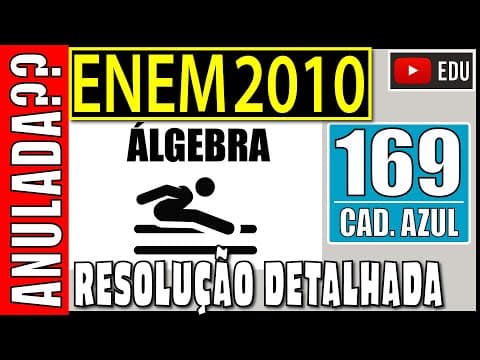 Thumbnail da aula: [ENEM 2010] 169 📘 ÁLGEBRA O Salto Triplo é uma modalidade do atletismo em que o atleta dá um salto