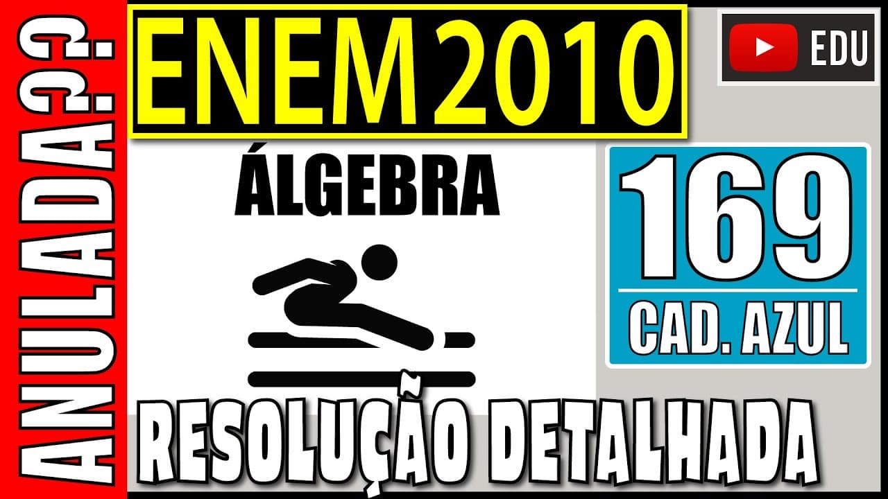 Thumbnail: [ENEM 2010] 169 📘 ÁLGEBRA O Salto Triplo é uma modalidade do atletismo em que o atleta dá um salto