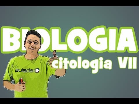 Thumbnail da aula: Biologia - Citologia IX - Núcleo - Síntese de Proteínas