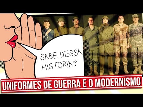 Thumbnail da aula: COMO SURGIRAM AS CAMUFLAGENS NOS UNIFORMES MILITARES?