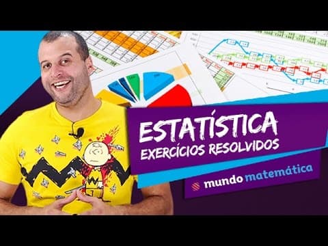 Thumbnail da aula: 📊 Estatística (4/4): Exercícios resolvidos - Matemática - ENEM