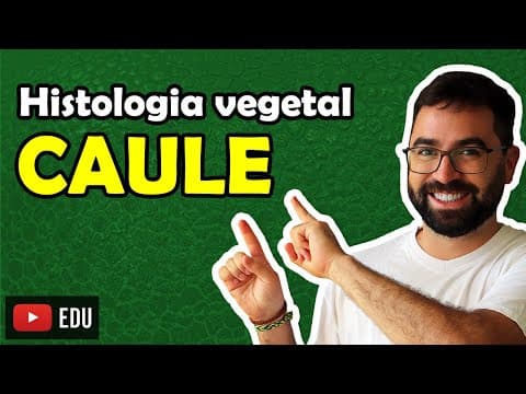 Thumbnail da aula: Histologia do Caule - Aula 09 - Módulo V: Botânica | Prof. Guilherme