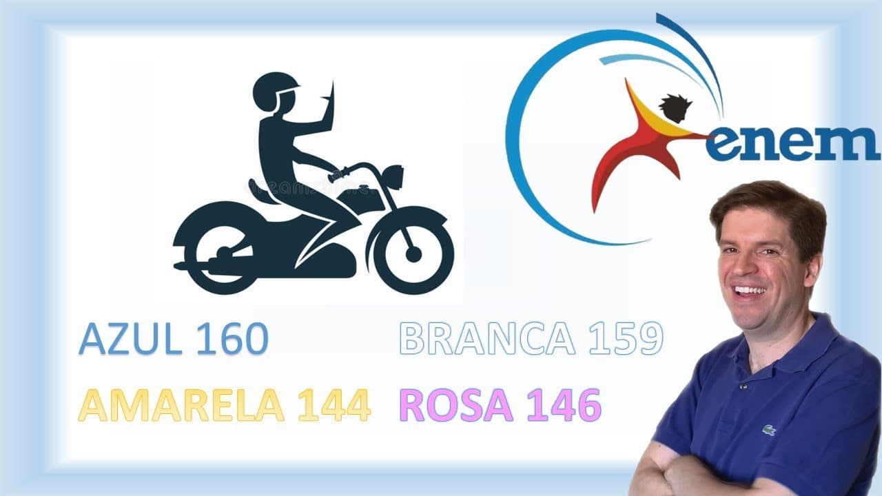 Thumbnail: Um motociclista planeja realizar uma viagem cujo destino fica a 500 km de sua casa