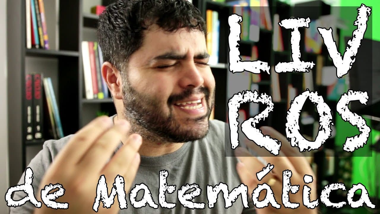 Thumbnail: ⚠️ 13 Livros para APRENDER MATEMÁTICA DO ZERO Sem Saber NADA 😱 Livros Didáticos de Matemática