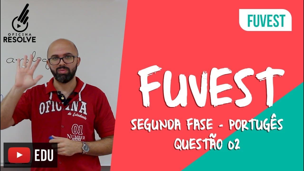 Thumbnail: Correção FUVEST 2019 - Português Questão 02