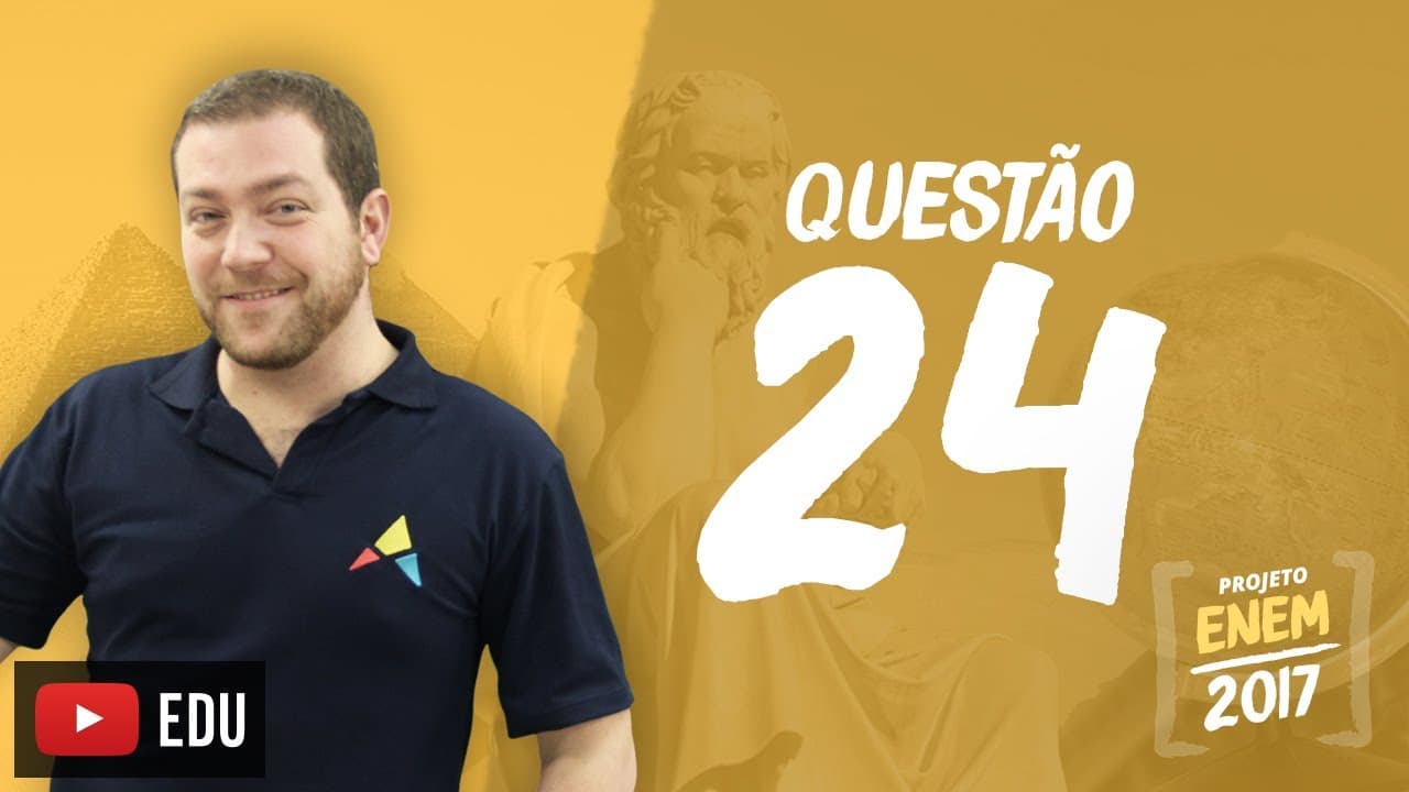 Thumbnail: Enem 2016 - Ciências Humanas | Questão 24 (Caderno Branco)