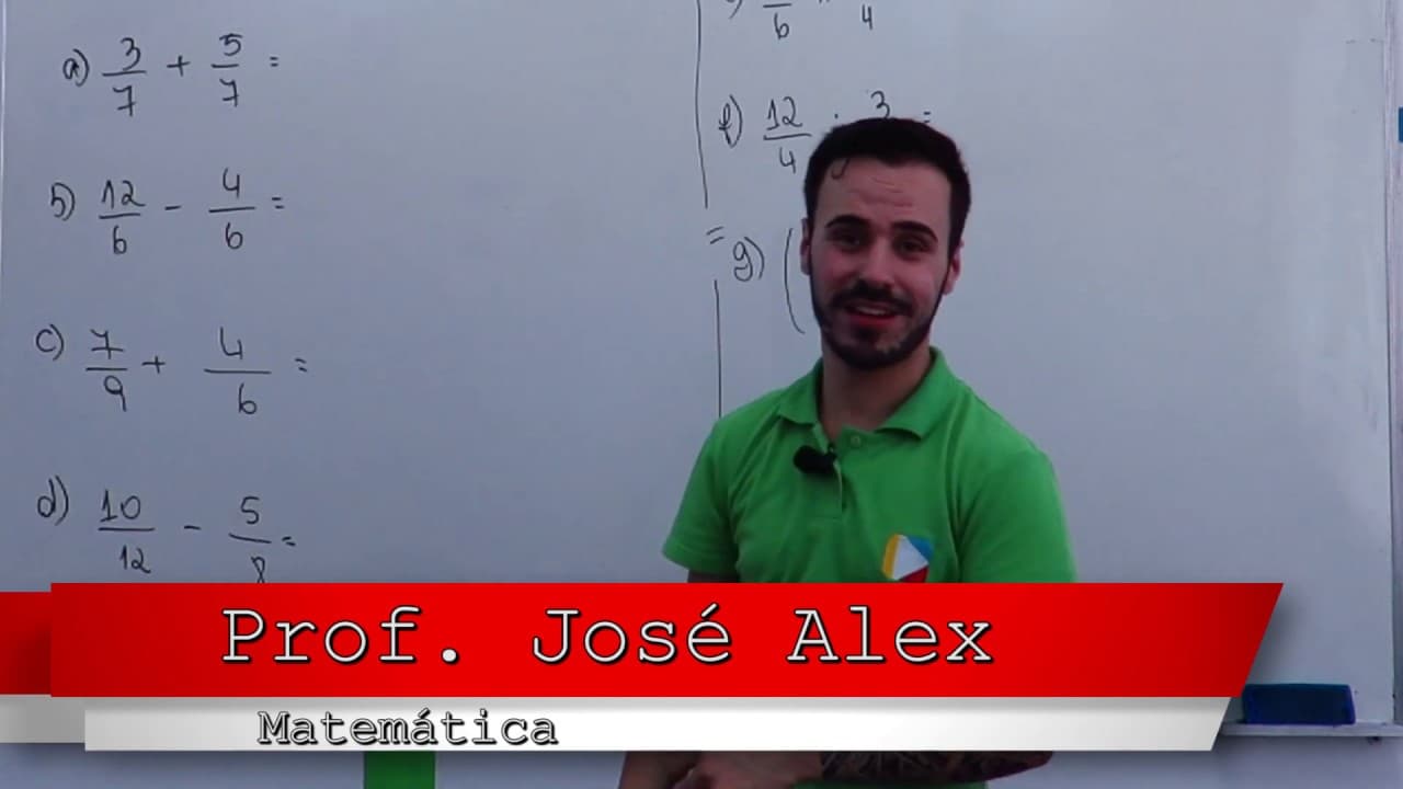 Thumbnail: Matemática - Frações