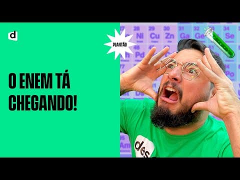 Thumbnail da aula: ENEM EM 8 SEMANAS: O QUE ESTUDAR EM QUÍMICA