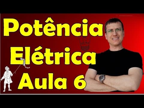 Thumbnail da aula: Potência no Resistor - Eletrodinâmica - Aula 6 -  Prof. Marcelo Boaro