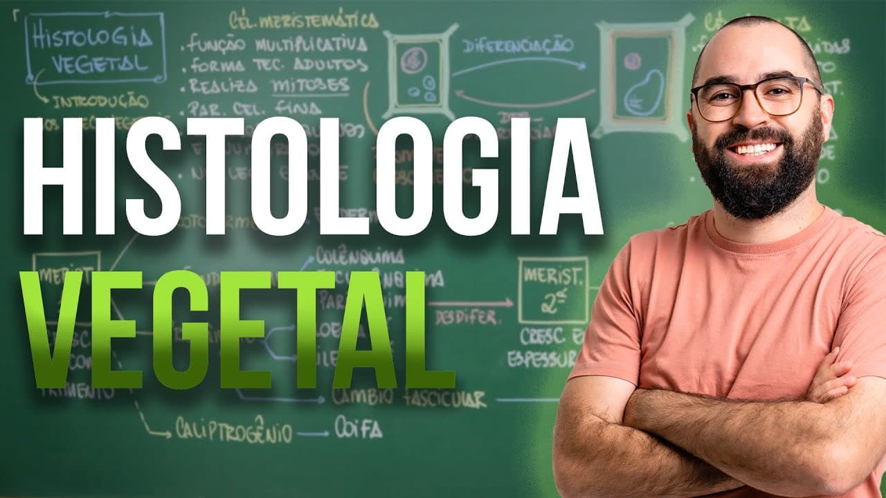 Thumbnail: Introdução à Histologia Vegetal (Tecidos) - Aula 07 - Módulo 5: Botânica