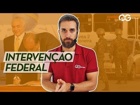 Thumbnail da aula: Atualidades ENEM 2018: intervenção federal ou militar?