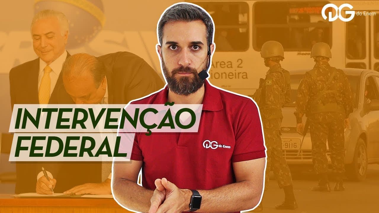Thumbnail: Atualidades ENEM 2018: intervenção federal ou militar?