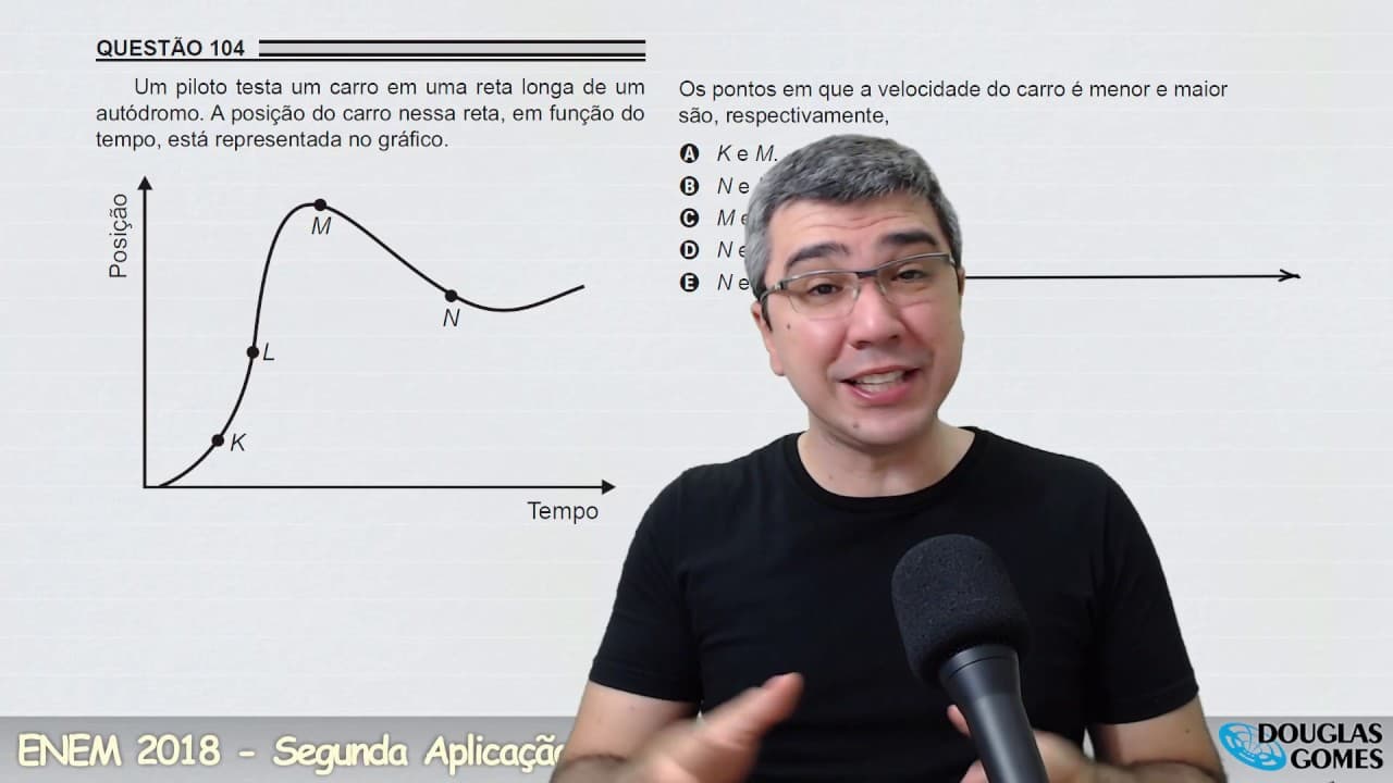 Thumbnail: Resolução/correção ENEM 2018 Segunda aplicação Amarela 104