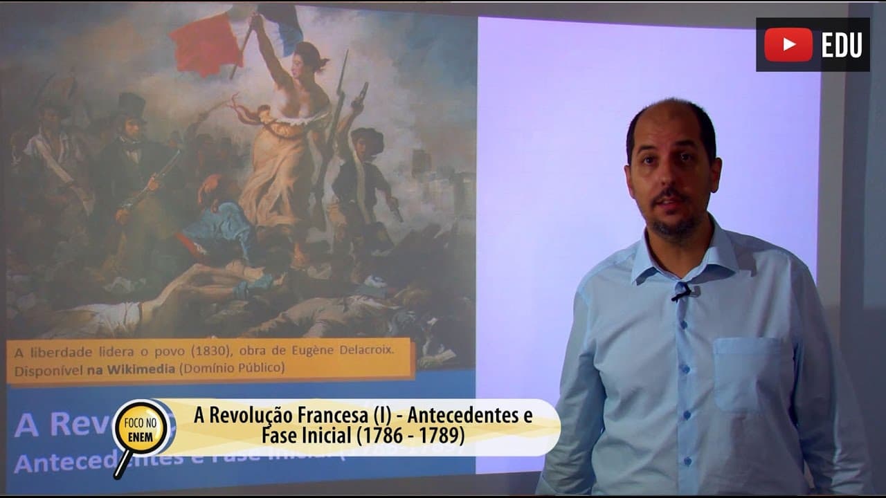 Thumbnail: Videoaulas Poliedro | Enem | A Revolução Francesa