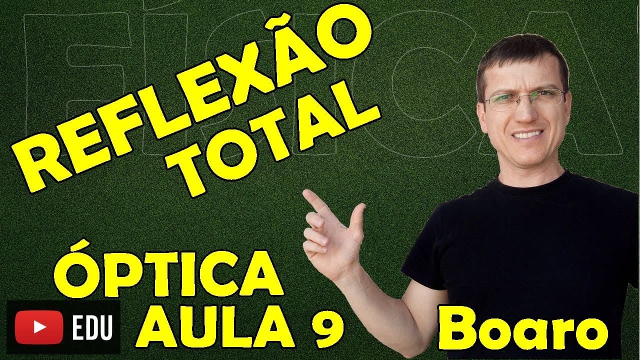 Thumbnail: Reflexão Total, Ângulo Limite e Fibra Óptica