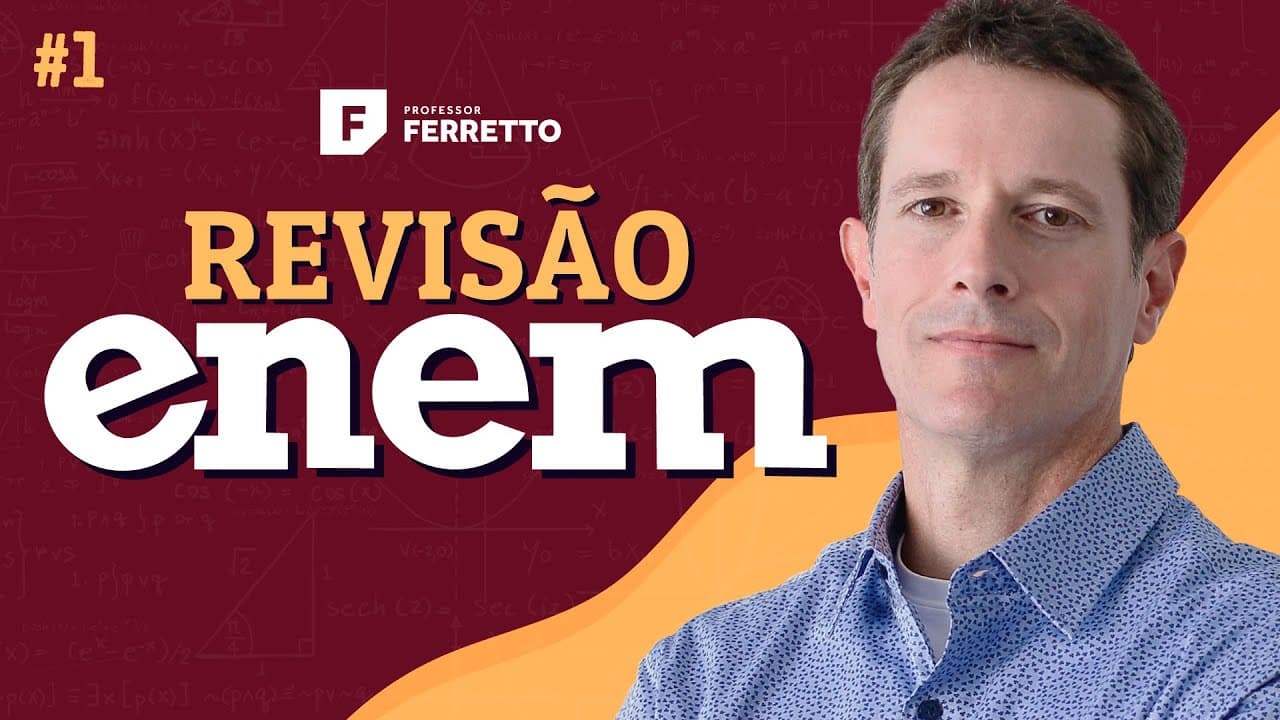 Thumbnail: REVISÃO ENEM 2019: MATEMÁTICA (AULA #1)