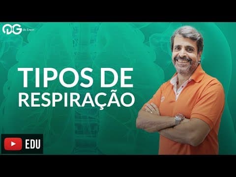 Thumbnail da aula: Tipos de Respiração || Biologia ENEM com Prof. José Drummond