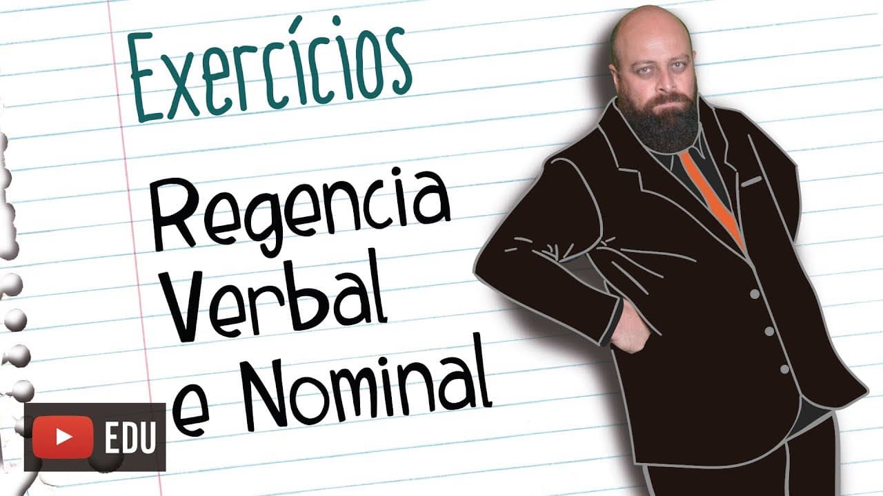 Thumbnail: Exercícios de Regência [Prof Noslen]